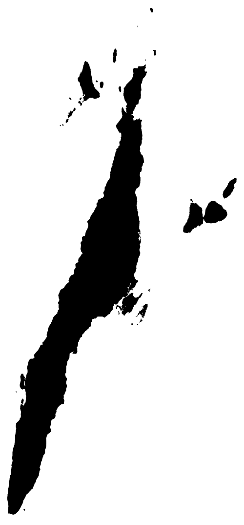 topographic map of Cebu Island